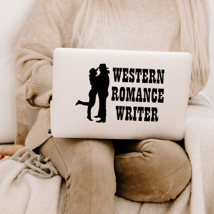 Western Romance Writer Decal