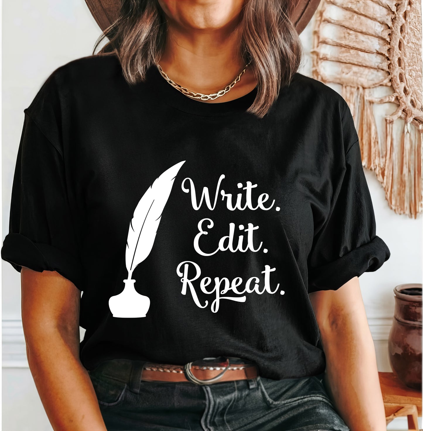 Write. Edit. Repeat Shirt