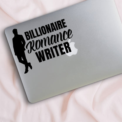 Billionaire Romance Writer Decal