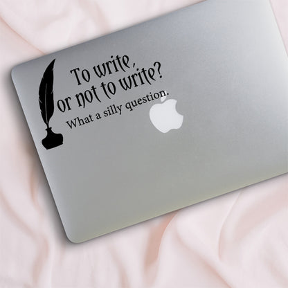 To write, or not to write? Decal