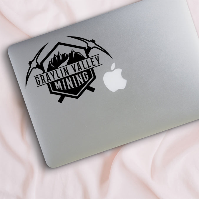 Graylin Valley Mining Vinyl Decal